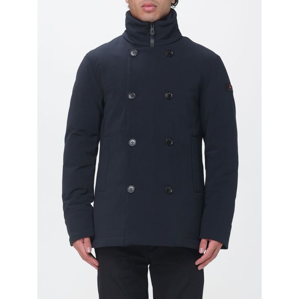 Peuterey Men Militao Double-Breasted Caban Jacket Peuterey In Technical Nylon